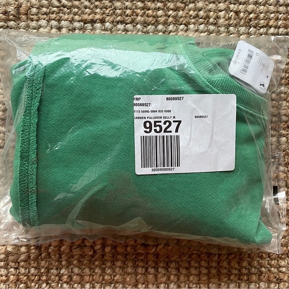 NEW Free People We The Free Camden Sweatshirt In Kelly Green - Picture 7 of 13